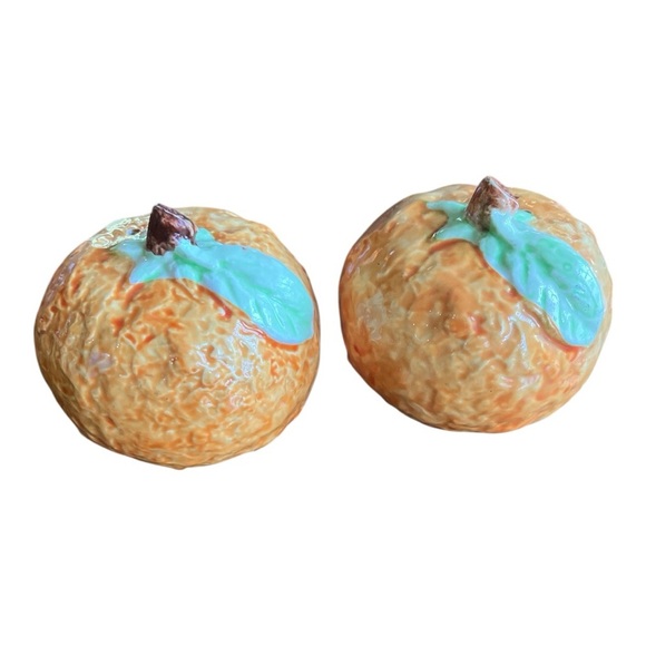 Vintage Orange Ceramic Fruit Set made in 🇯🇵 - Picture 1 of 7